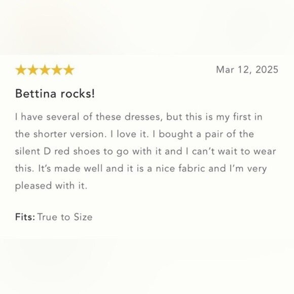 NWT Size MP - The Bettina Shirt Dress by Maeve: Mini Edition - Picture 16 of 16